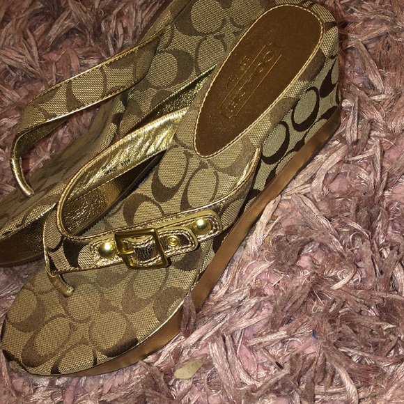 Coach Wedges - Picture 2 of 4
